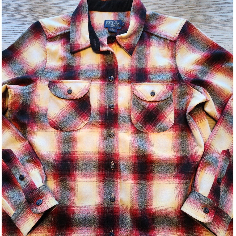 VTG Pendleton Wool Plaid Flannel Shirt. Shadowombre Y2K-ERA Gorpcore streetwear